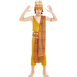 Disfraz de Africano Tribal para niño