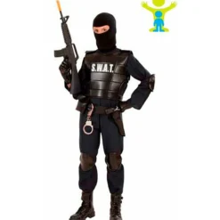 Disfraz de Agente Swat infantil