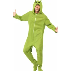Disfraz de Alien Verde para adulto