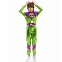 Disfraz de Alien Verde para niño