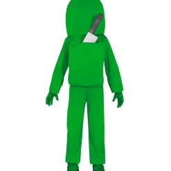 Disfraz de Among Us Verde Espacial infantil