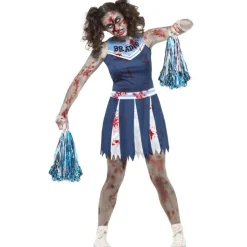 Disfraz de Animadora Pompones Zombie para mujer