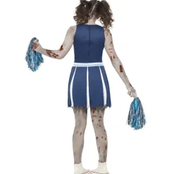 Disfraz de Animadora Pompones Zombie para mujer