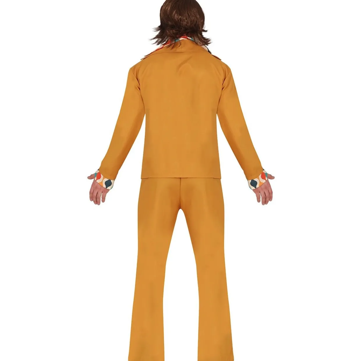 Disfraz de Años 70 Naranja para hombre