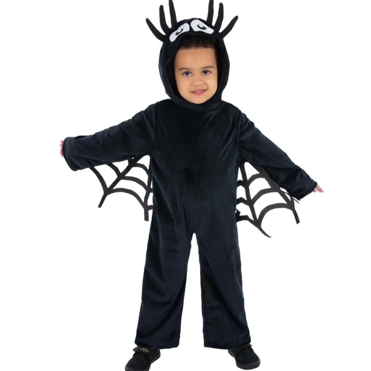 Disfraz de Araña Negra infantil