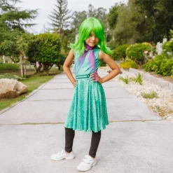 Disfraz de Asco Inside Out para niña
