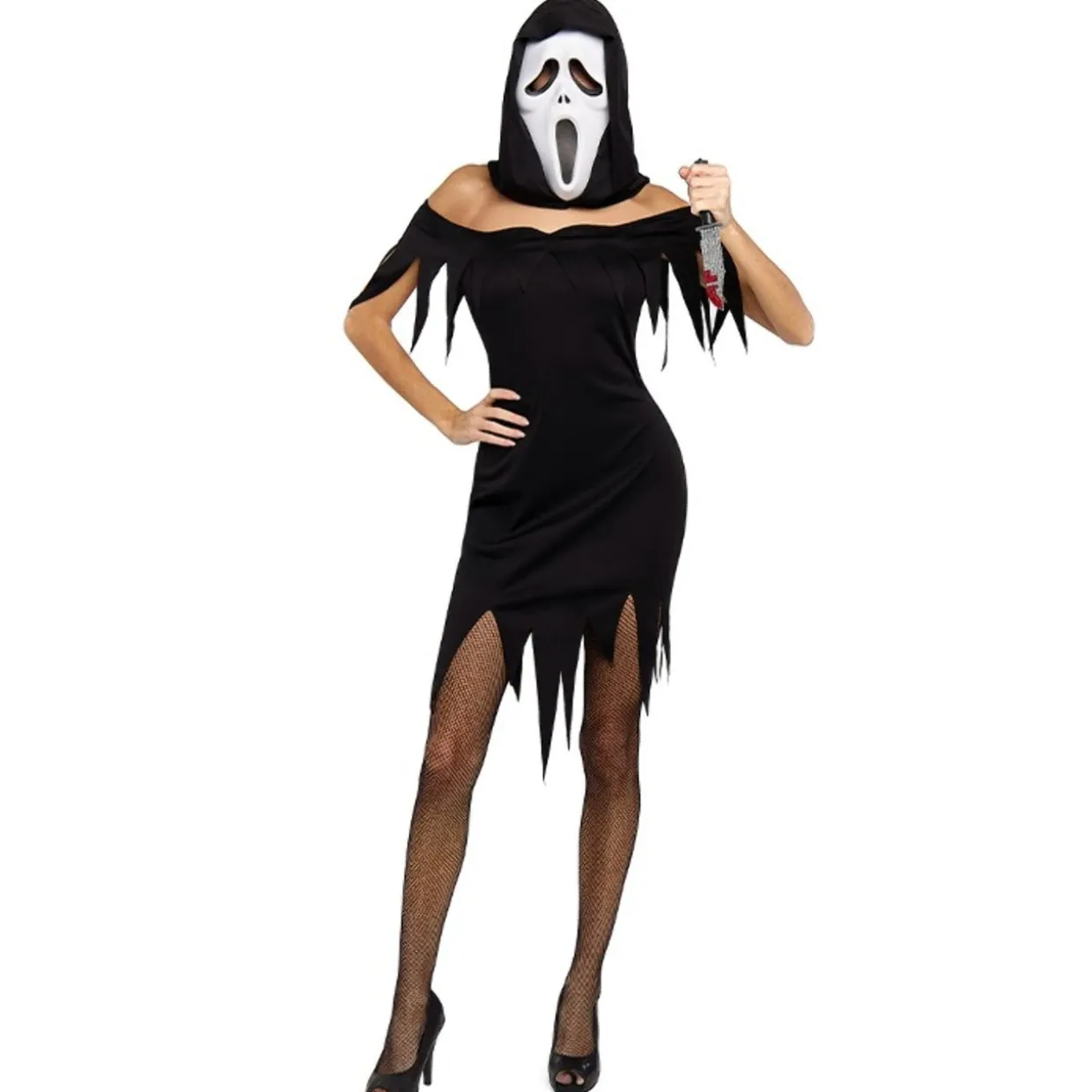 Disfraz de Asesina Scream para mujer