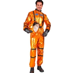 Disfraz de Astronauta Space Naranja para hombre