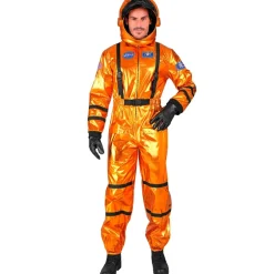 Disfraz de Astronauta Space Naranja para hombre