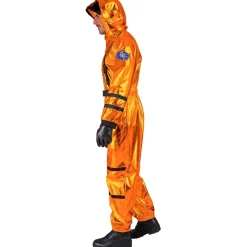 Disfraz de Astronauta Space Naranja para hombre