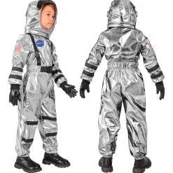 Disfraz de Astronauta Space Plata infantil