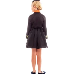 Disfraz de Azafata Elegante para niña