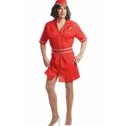 Disfraz de Azafata Vuelo para hombre