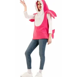Disfraz de Baby Shark Rosa para adulto