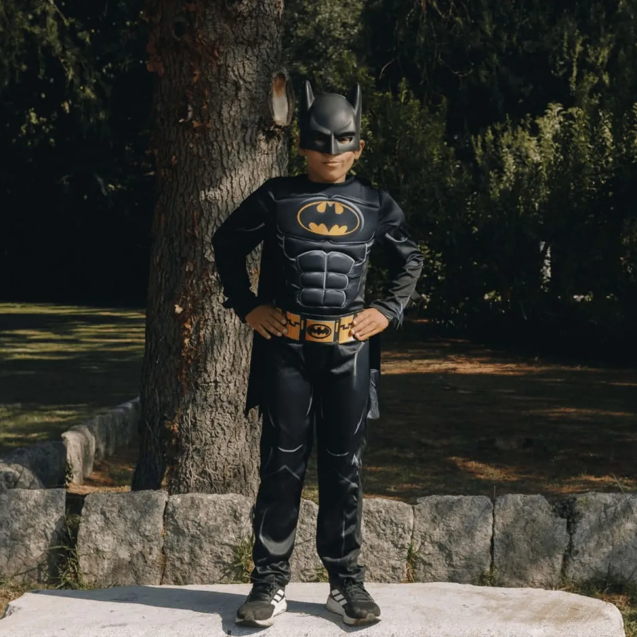 Disfraz de Batman™ Black Deluxe infantil