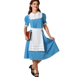 Disfraz de Bella Azul para mujer