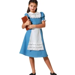Disfraz de Bella Azul para niña