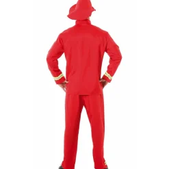 Disfraz de Bombero Rojo para hombre