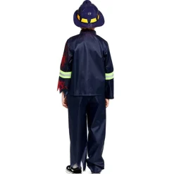 Disfraz de Bombero Zombie para niño