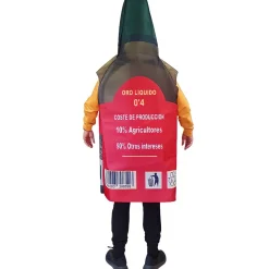 Disfraz de Botella de Aceite para adulto