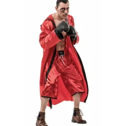 Disfraz de Boxeador Rojo adulto