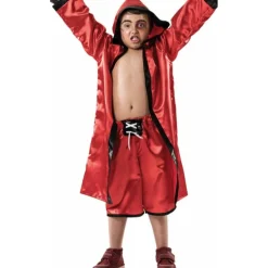 Disfraz de Boxeador Rojo infantil