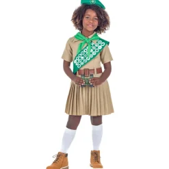 Disfraz de Boy Scout para niña