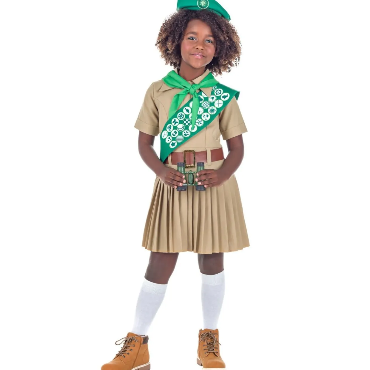 Disfraz de Boy Scout para niña
