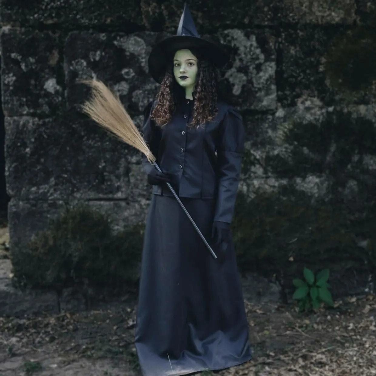 Disfraz de Bruja Elphaba para mujer