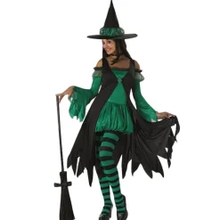 Disfraz de Bruja Esmeralda Verde para mujer