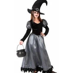 Disfraz de Bruja Glamurosa para niña