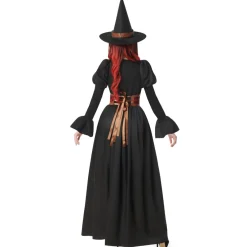 Disfraz de Bruja Negro Corset para mujer