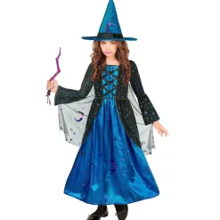 Disfraz de Bruja Premium para niña