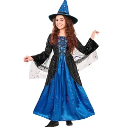 Disfraz de Bruja Premium para niña