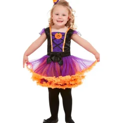Disfraz de Bruja Pumpkin para niña