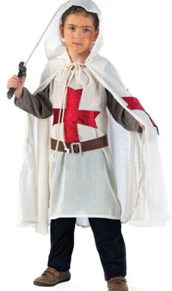 Disfraz de Caballero Templario Capa infantil