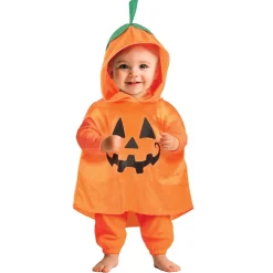 Disfraz de Calabaza Poncho para bebé