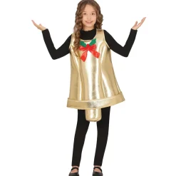Disfraz de Campana de Navidad infantil