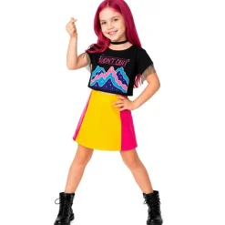 Disfraz de Cantante K-Pop Fucsia para niña