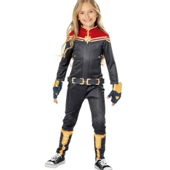 Disfraz de Capitana Marvel™ Deluxe para niña