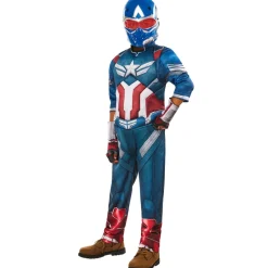 Disfraz de Capitán América™ BNW Deluxe infantil