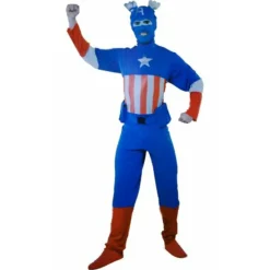 Disfraz de Capitán Azul para adulto