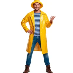 Disfraz de Capitán Pescador Amarillo para adulto