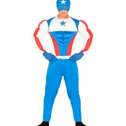 Disfraz de Capitán Superstar para hombre