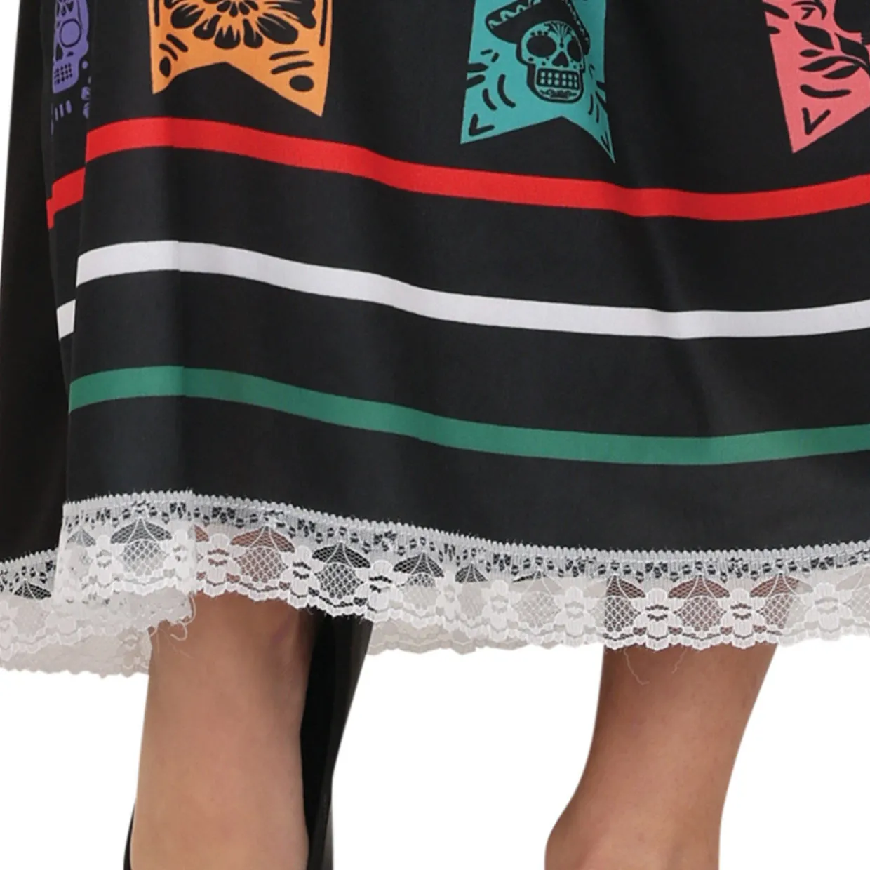 Disfraz de Catrina Colorida para niña