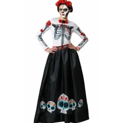 Disfraz de Catrina Esqueleto para mujer