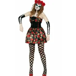 Disfraz de Catrina Floreada mujer