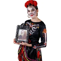Disfraz de Catrina Flores para mujer