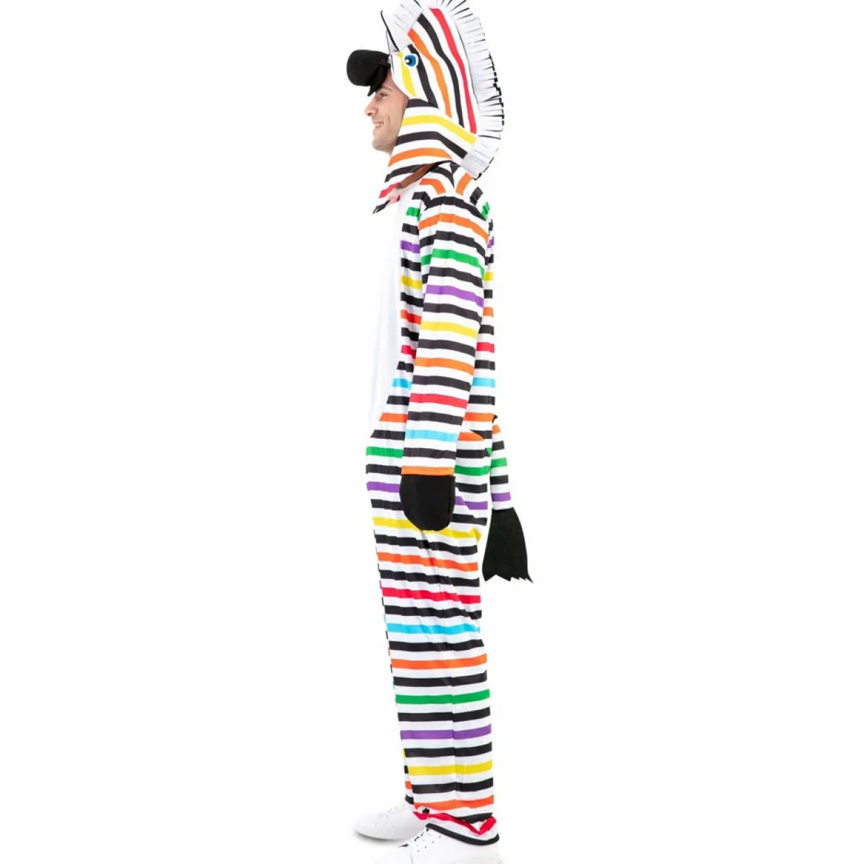 Disfraz de Cebra Multicolor para adulto