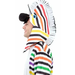Disfraz de Cebra Multicolor para adulto